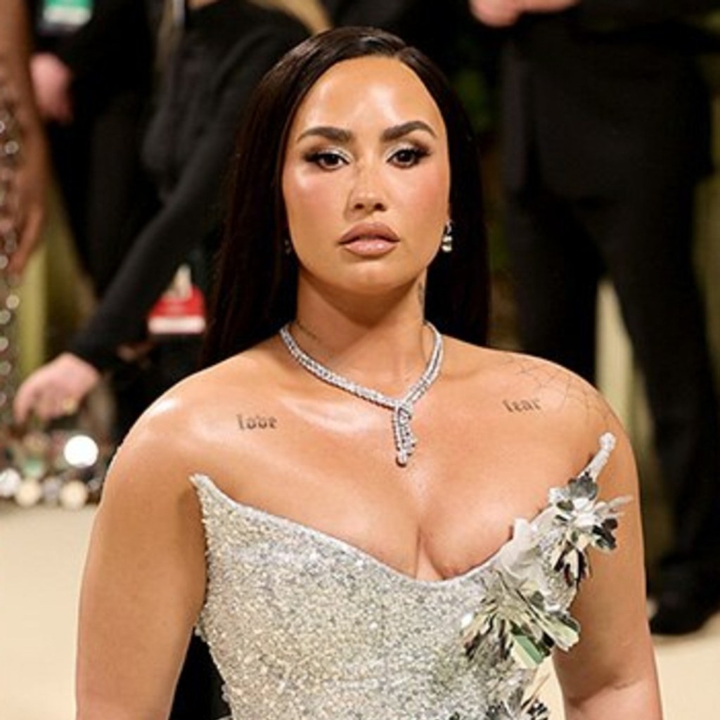 Demi Lovato Shines At Met Gala After Eight-year Absence